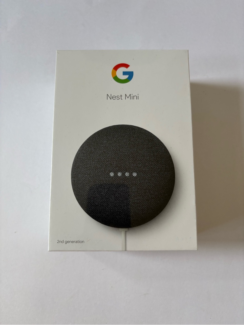New Google Nest Mini 2nd Generation Smart Speaker Charcoal Google Assistant H2C